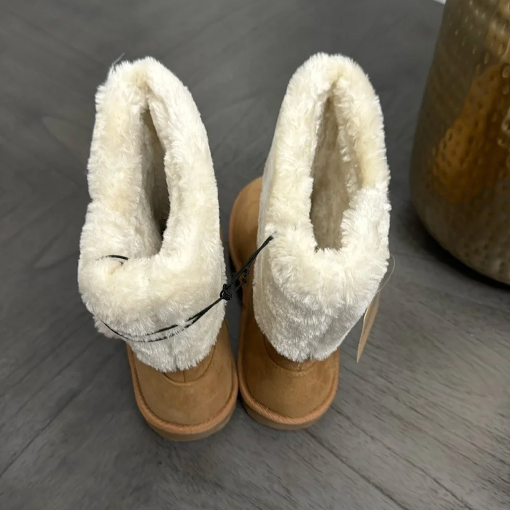 Thereabouts Little & Big Girls Aubree Flat Heel Winter Boots